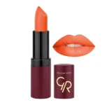 Golden Rose Velvet Matte Lipstick 36 Coral Red