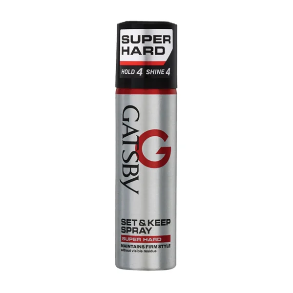 Gatsby Set & Keep Hair Spray Super Hard 66ml