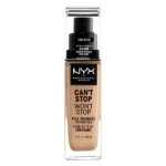 NYX Can't Stop Won't Stop Full Coverage Foundation 08 – True Beige 30ml