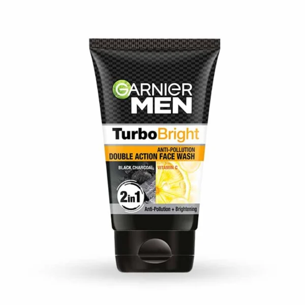 Garnier Men Power White Anti-Pollution Double Action Facewash 100gm