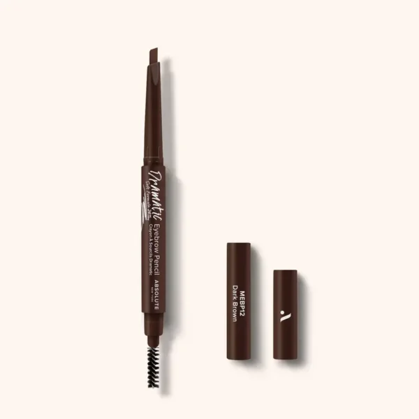 Absolute New York Perfect Dual-Ended Eyebrow Pencil MEBP12 Dark Brown Soft