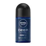 Nivea Men Deep Darkwood 72h Anti-Perspirant Deodorant Roll-On 50ml