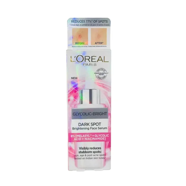 L'Oreal Paris Glycolic Bright Dark Spot Brightening Serum 15ml