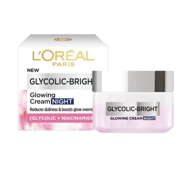 L'Oreal Glycolic Bright Glowing Night Cream 50ml