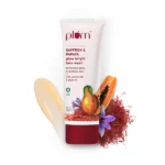 Plum Saffron and Papaya Glow Bright Face Wash 100ml