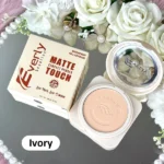 Everly Beauties Matte Touch Compact Powder with SPF15++ - Ivory