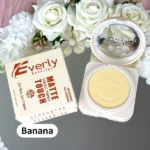 Everly Beauties Matte Touch Compact Powder with SPF15++ - Banana