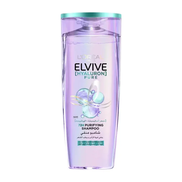 L'Oreal Paris Elvive Pure Hyaluron 72H Purifying Shampoo 400ml