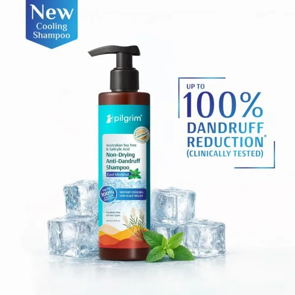 Pilgrim Australian Tea Tree & Salicylic Acid Anti-Dandruff Shampoo with Cool Menthol 200ml