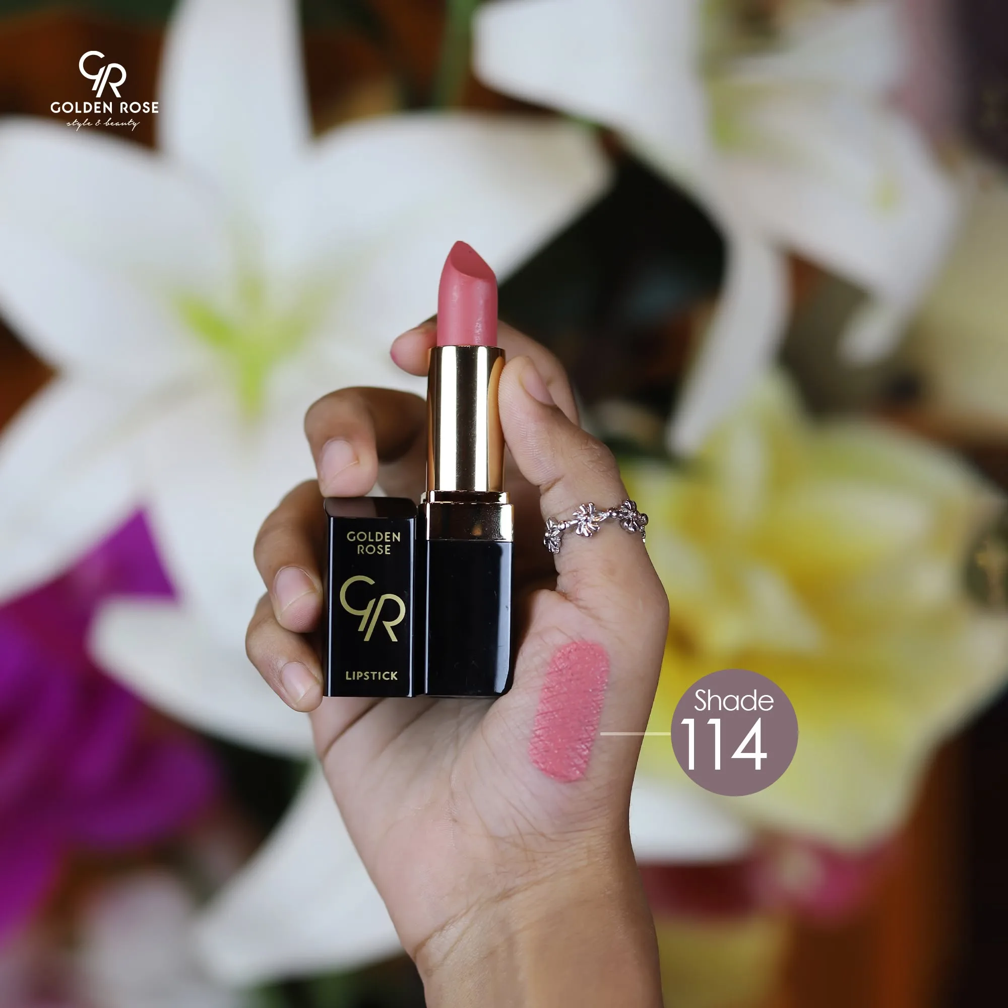 Golden Rose Lipstick 114