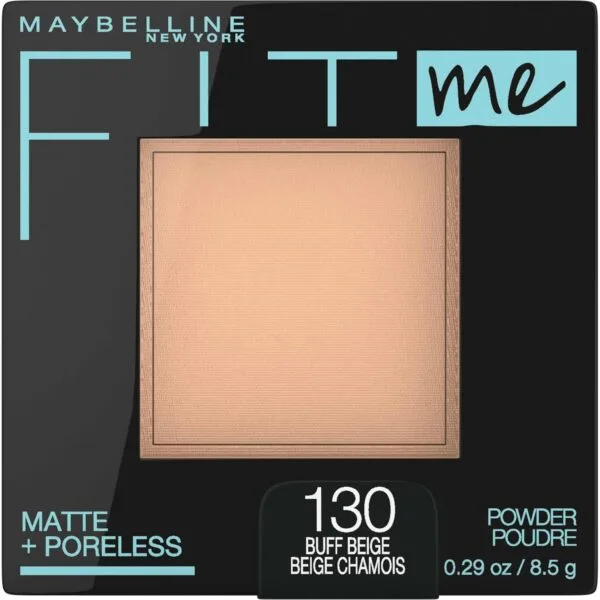 Maybelline Fit Me Matte + Poreless Pressed Face Powder 130 Buff Beige 8.5g
