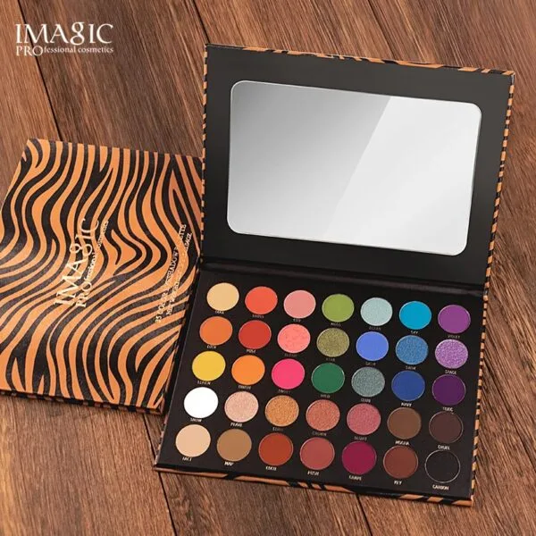 IMAGIC PROfessional Zebra Pattern 35 Colors Eyeshadow Palette - EY324
