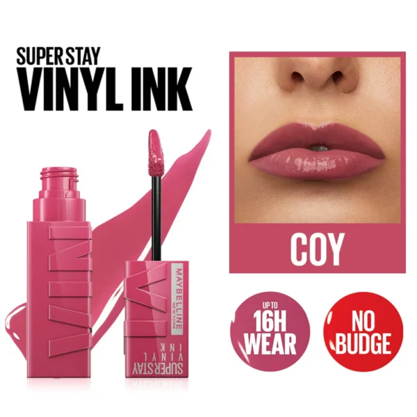 Maybelline superstay vinyl ink liquid lipstick 20 Coy