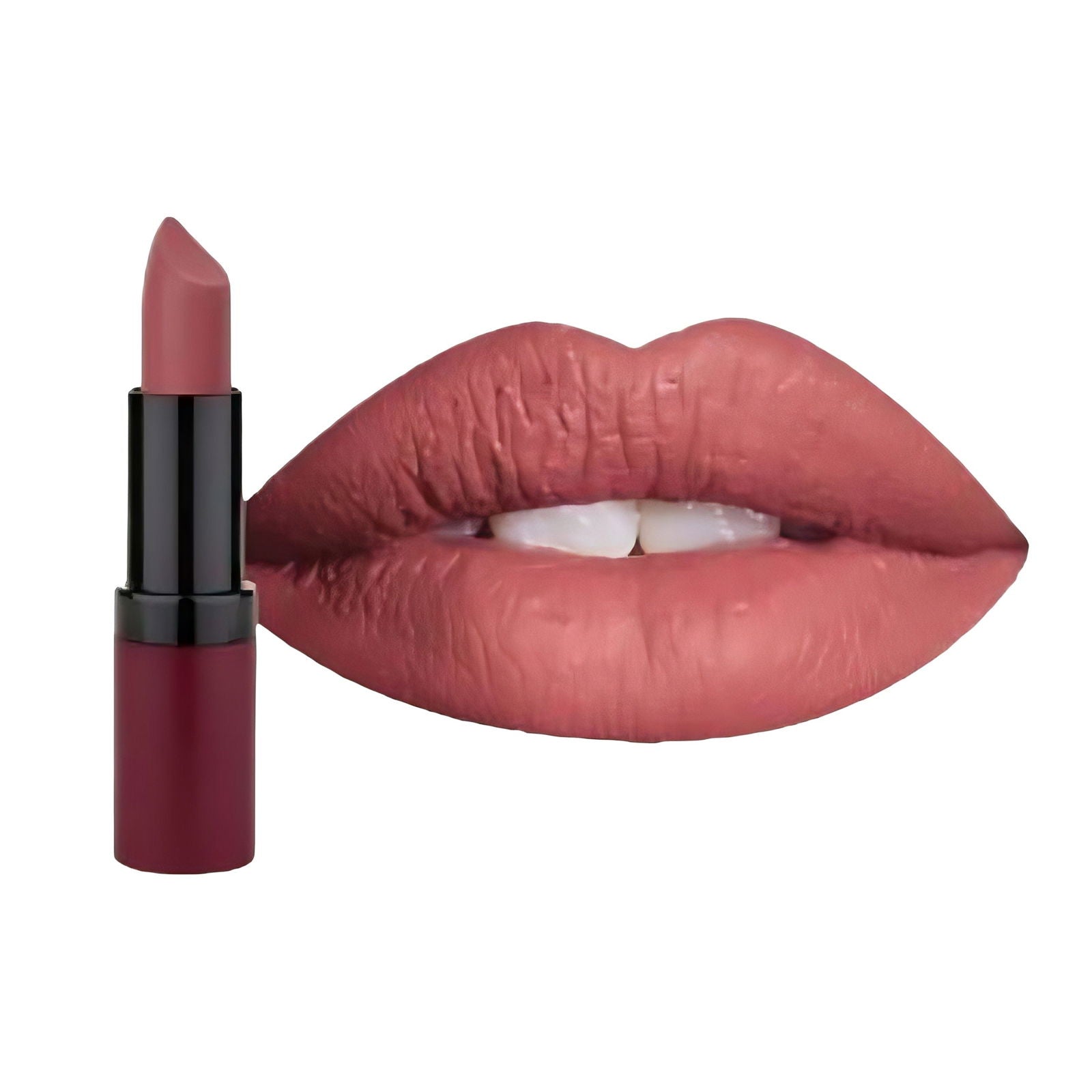 Buy Golden Rose Velvet Matte Lipstick - Authentic | Color World Golden Rose Velvet Matte Lipstick 16 Marsala - Image 1