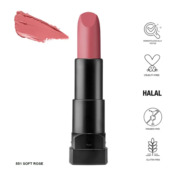 Pastel Profashion Matte Lipstick 551 Soft Rose