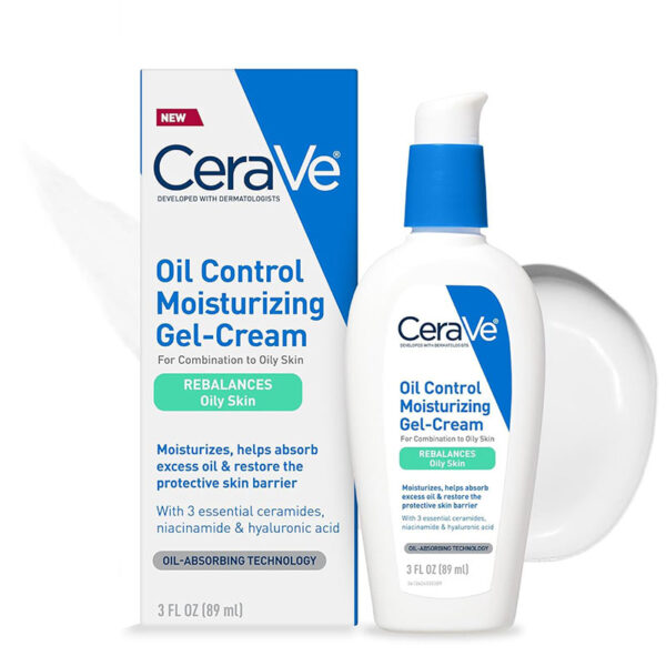 CeraVe Oil Control Moisturizing Gel Cream for Combination to Oily Skin 89ml