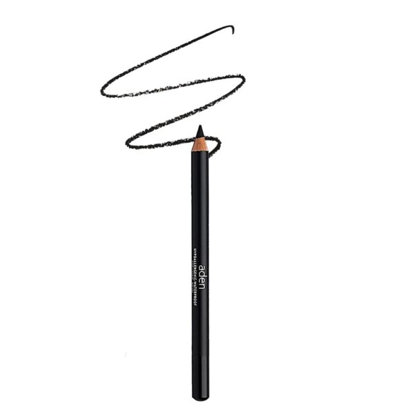 ADEN hypoallergenic waterproof eyeliner kajal pencil 00 Devil