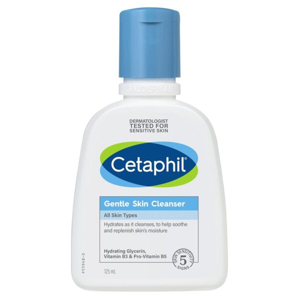 Cetaphil Gentle Skin Face Cleanser for All Skin Types 125ml